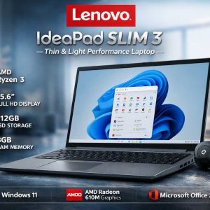 Lenovo IdeaPad Slim 3 – 8GB RAM, 512GB SSD Grab the Deal!