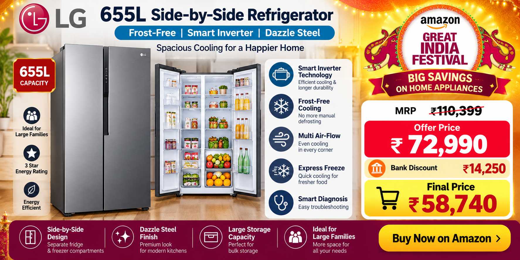 LG-Refrigerator-Great-India-Festival-Deal