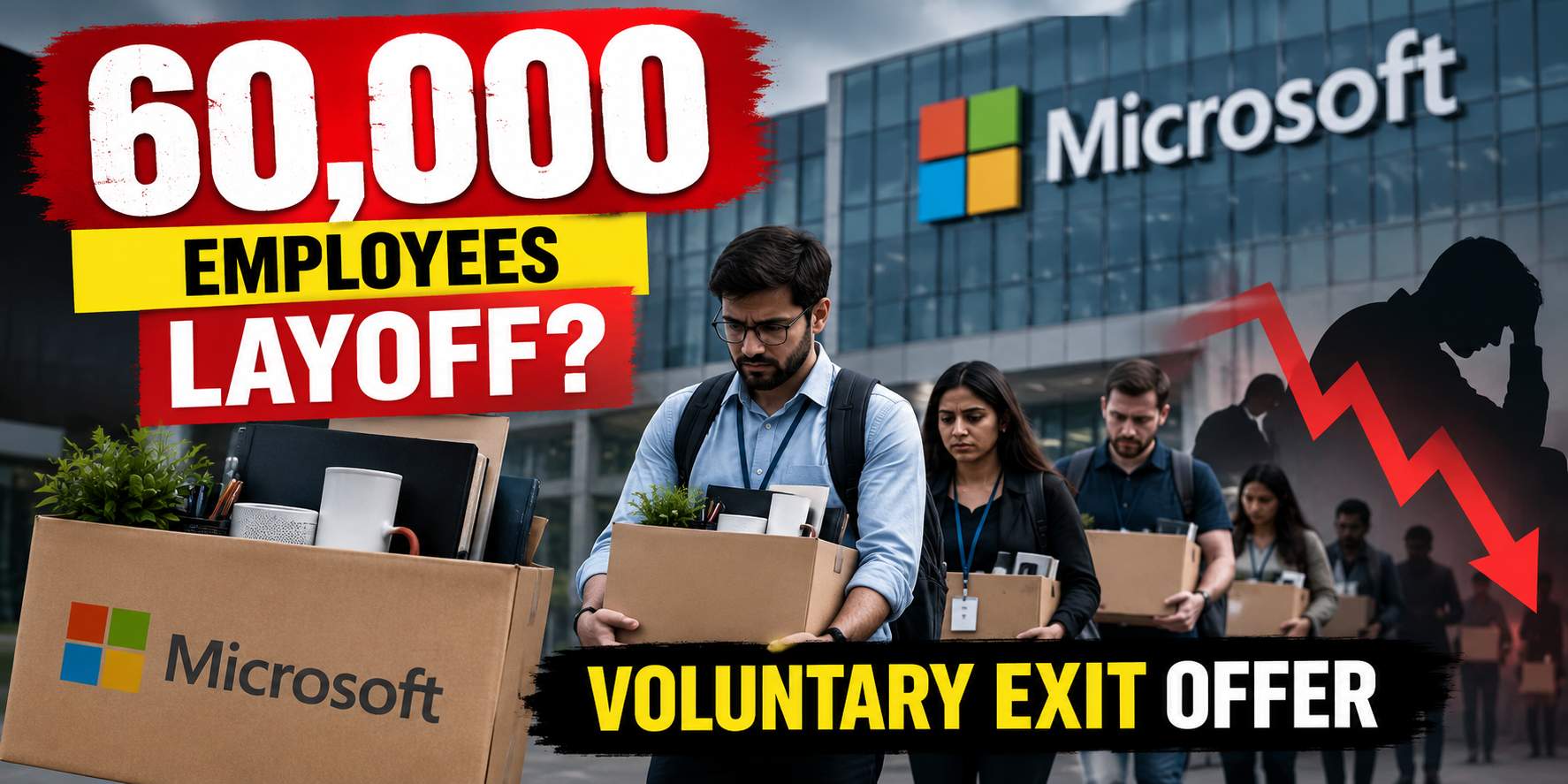Microsoft's Voluntary Exit Offer 2026 The Truth Behind the 60,000 Employee News