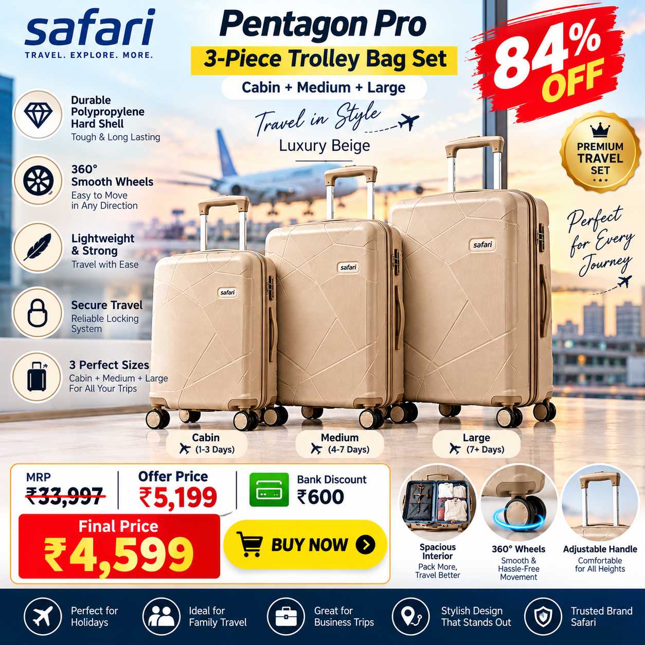 safari-pentagon-pro-3-piece-trolley-bag-set